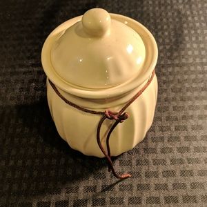 Vanilla Hazelnut jarred candle by Jante. New.